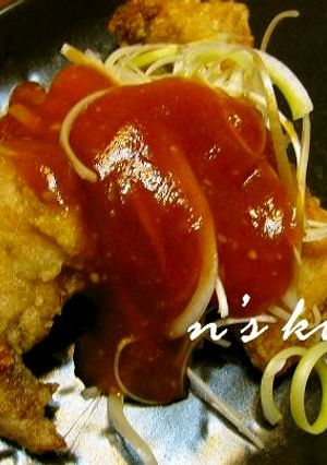 ぶりの香味揚げピリ辛あんかけ-レシピのメイン写真