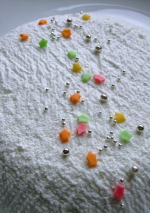 ヨーグルトアート♪星のムースケーキ-レシピのメイン写真