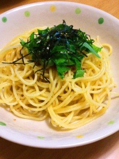 さっぱり梅しそパスタ-レシピのメイン写真