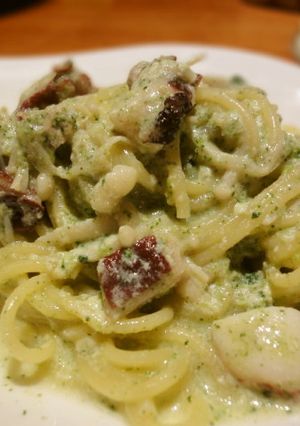 蛸と蕪の豆乳塩麹クリームパスタ-レシピのメイン写真