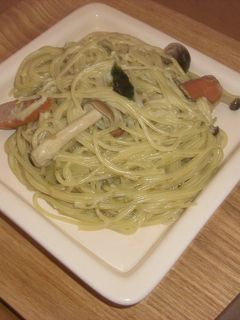 簡単♪青のりクリームパスタ♪-レシピのメイン写真