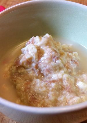 ★離乳食★豆腐とツナのチーズ和え-レシピのメイン写真