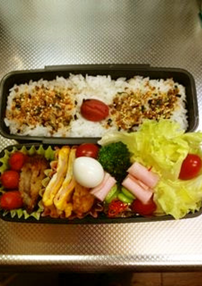 お弁当に✿枝豆とうずら卵とハムの串-レシピのメイン写真