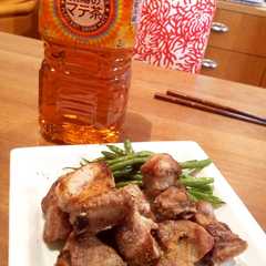 รูปของ 豚スペアリブといんげんのシンプル焼き