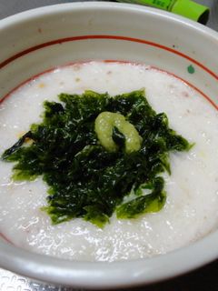 低カロ☆ダイエット☆アオサの味噌とろろ-レシピのメイン写真