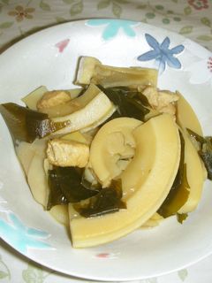 竹の子の煮物-レシピのメイン写真