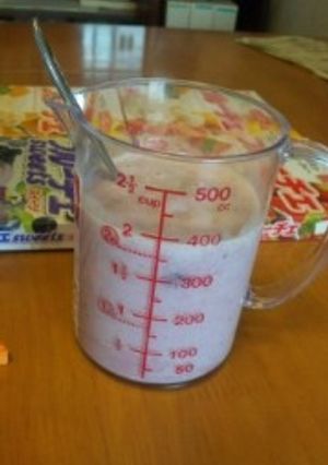 フルーチェ*私の食べ方-レシピのメイン写真