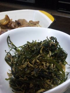 わかめの生姜醤油炒め-レシピのメイン写真
