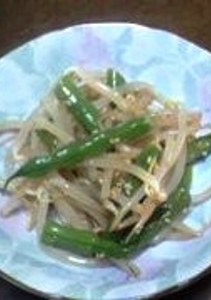 いんげんのナムル風-レシピのメイン写真