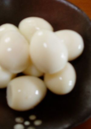 ヘルシー!うずら卵の塩麹漬け-レシピのメイン写真