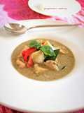 筍・なす・鶏胸肉のグリーンカレー