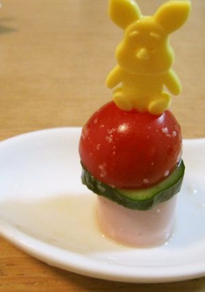 ミニトマト・きゅうり・魚肉ソのおつまみ-レシピのメイン写真