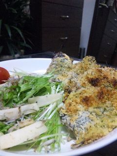 塩麹づけいわしのパン粉焼き-レシピのメイン写真