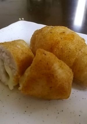 フライドチキン風ささみチーズ揚げ-レシピのメイン写真