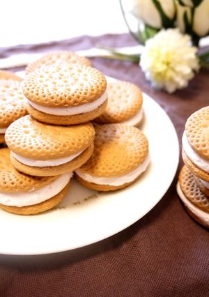 母の味♥アイスビスケットサンド♥-レシピのメイン写真