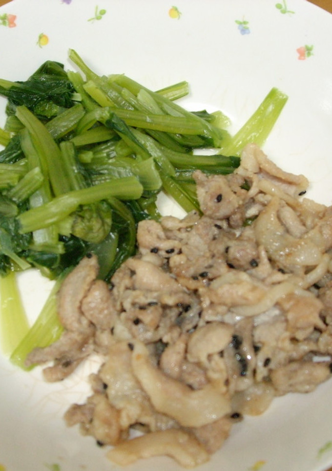 簡単豚肉炒め-レシピのメイン写真