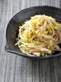 韓国料理—豆もやしと鶏のナムル-レシピのメイン写真