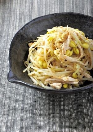韓国料理—豆もやしと鶏のナムル-レシピのメイン写真