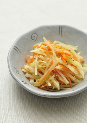韓国料理ーじゃがいもきんぴら-レシピのメイン写真
