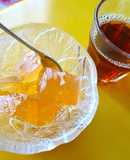 夏のサッパリデザート☆梅酒寒天