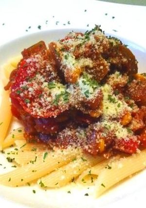 カポナータパスタDEイタリアン気分?!-レシピのメイン写真