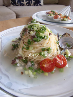 ★アサリ~アンチョビの冷製パスタ★-レシピのメイン写真