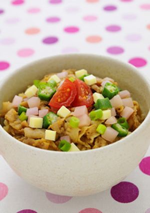 新生姜と豚焼肉のカスタム丼がっつり味-レシピのメイン写真