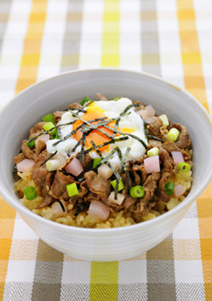 新生姜と牛焼肉のカスタム丼がっつり味-レシピのメイン写真