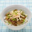 新生姜と牛焼肉のカスタム丼さっぱり味