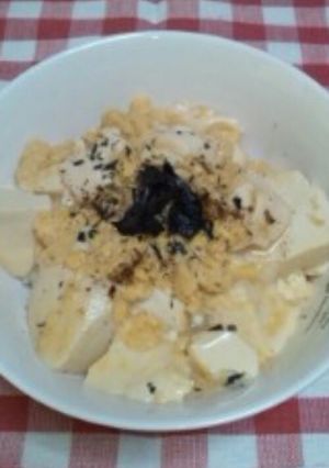 豆腐玉子丼-レシピのメイン写真