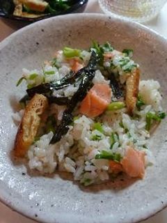 クレソンと鮭の散らし寿司☆-レシピのメイン写真