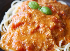 蟹味噌のコクがたまらん！◆カニのトマトクリームパスタ◆-レシピのメイン写真