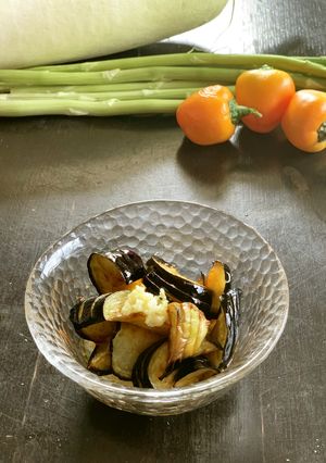 なす　餃子ダレ漬け　箸休め-レシピのメイン写真