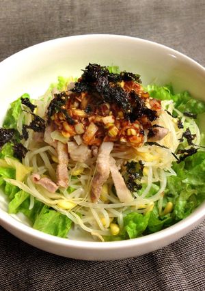 韓国おうちごはん＜豆もやしのビビンパ＞-レシピのメイン写真
