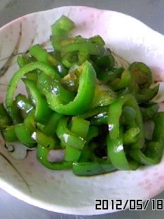 ピーマンのきんぴら-レシピのメイン写真