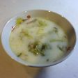 白菜とベーコンのクリームスープ