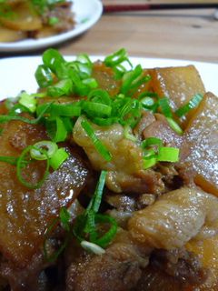 大根と豚肉の甘辛炒め物-レシピのメイン写真
