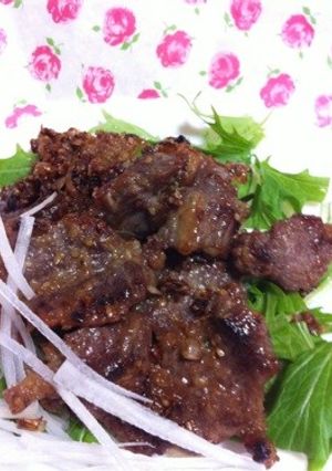 超簡単...アニハセヨ.塩麹の牛バラ焼肉-レシピのメイン写真