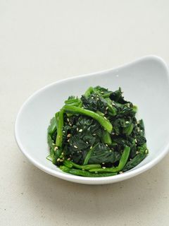 韓国料理ーほうれん草のナムル-レシピのメイン写真