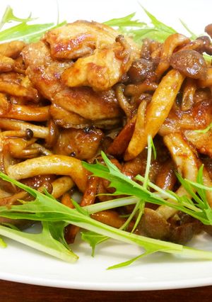 簡単！☆鶏肉としめじの焼肉ソテー☆-レシピのメイン写真