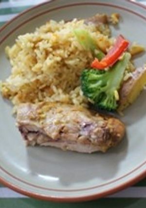 土鍋でチキン-レシピのメイン写真