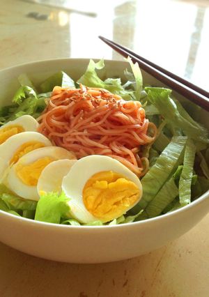 辛酸っぱさがやみつき＜韓国風冷麺＞-レシピのメイン写真