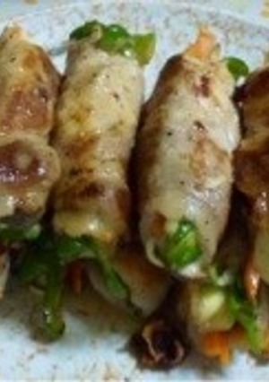 野菜の肉巻き-レシピのメイン写真