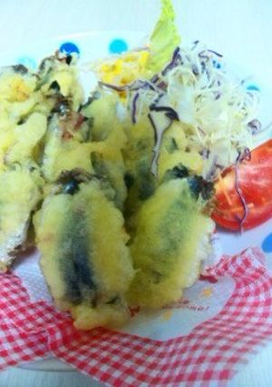 新鮮!イワシの梅のり天☆-レシピのメイン写真