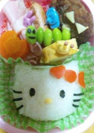 Kitty弁当！-レシピのメイン写真