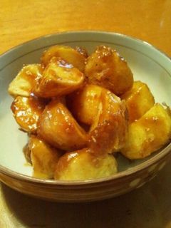 給食で人気☆ジャガイモの味噌がらめ-レシピのメイン写真
