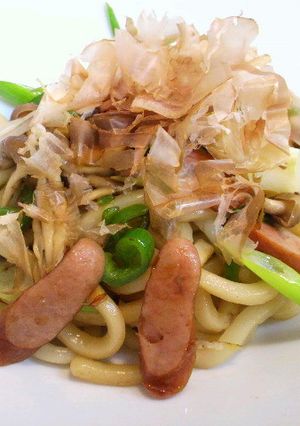 小腹が空いたら焼きうどん☆バター醤油味-レシピのメイン写真