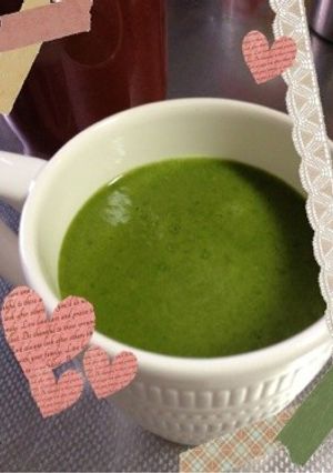 グリーンスムージー☆ほうれん草②-レシピのメイン写真