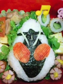 超簡単♬ 仮面ライダーフォーゼ キャラ弁-レシピのメイン写真