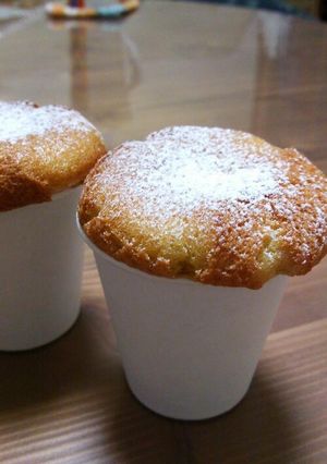 シフォンケーキのようなカップケーキ-レシピのメイン写真